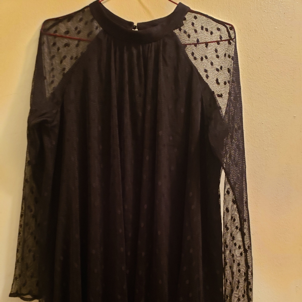 Zara Black Lace Dress